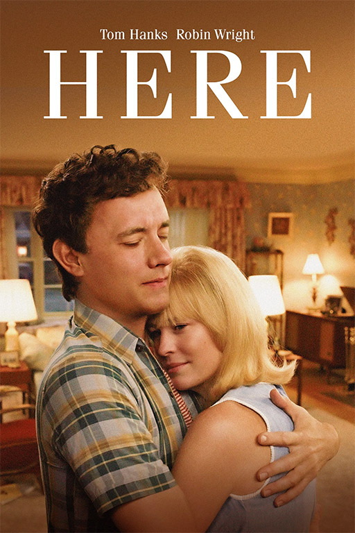 Official poster for Here (2024)